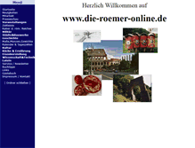 Tablet Screenshot of die-roemer-online.de